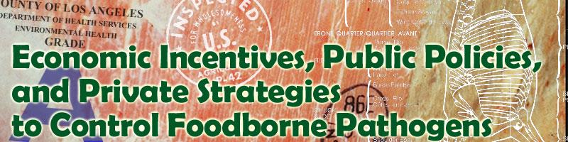 Economic Incentives, Public Policies, and Private Strategies to Control Foodborne Pathogens